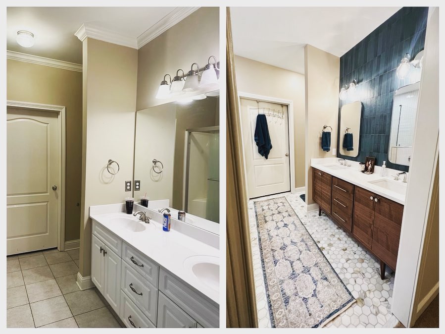 Robinson Bathroom Remodel Before and After